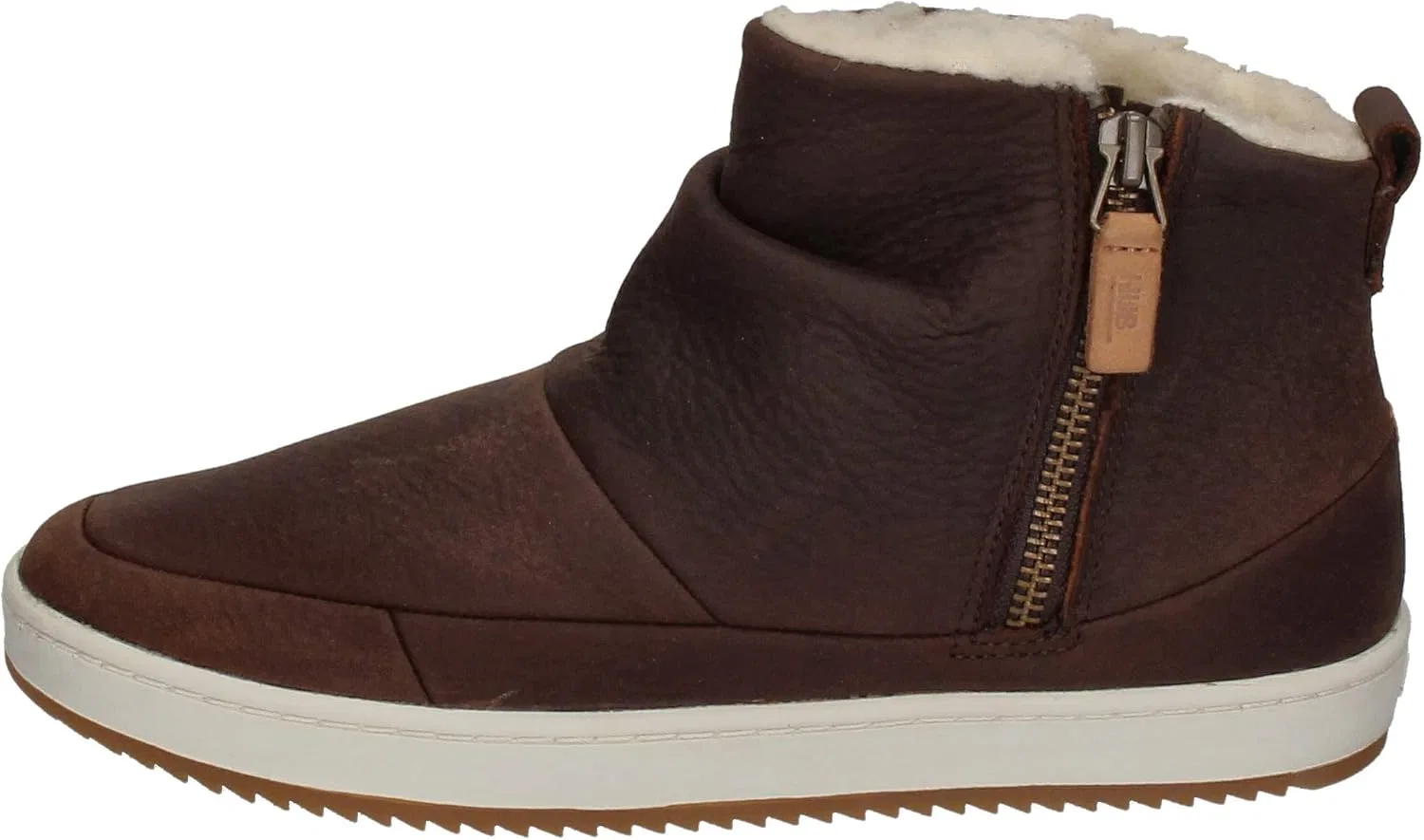 Ботинки Hub Ridge L30 Merlins Leather Dark Brown Off White Dark Gum, Cognac Off White Dark Gum — фото 2