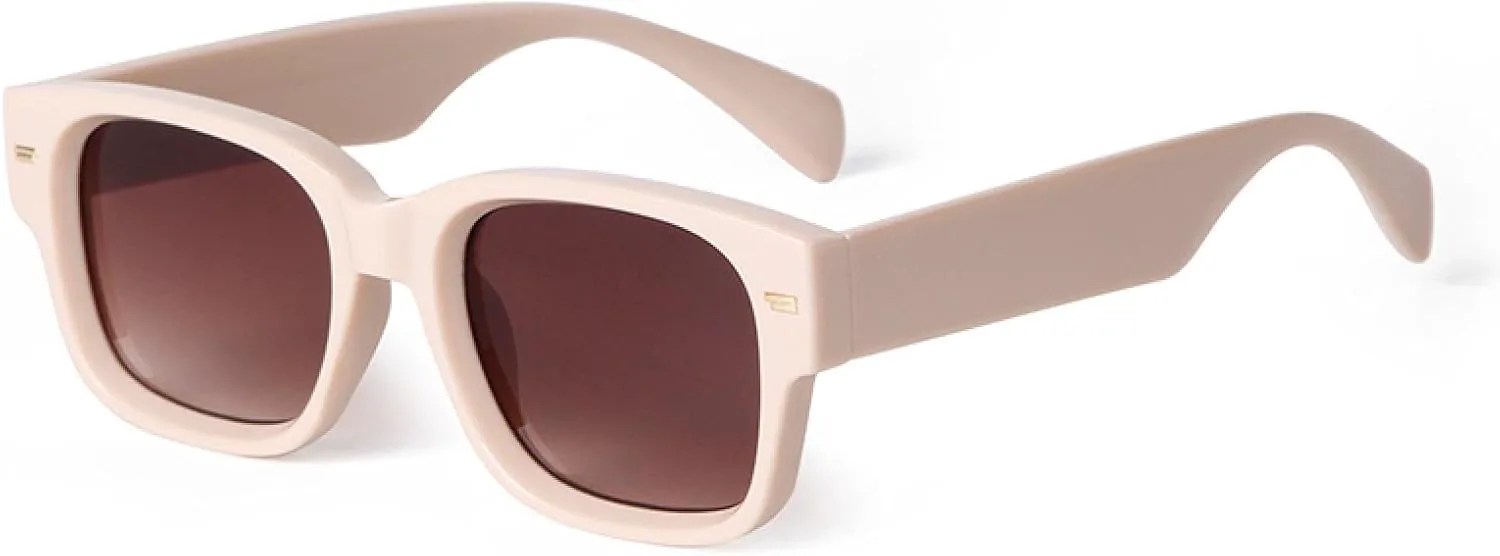 

Солнцезащитные очки с защитой от УФ-излучения UV400 | Широкая толстая оправа | Для женщин и мужчин | Для занятий спортом на открытом воздухе и вождения DSVIGF, 01