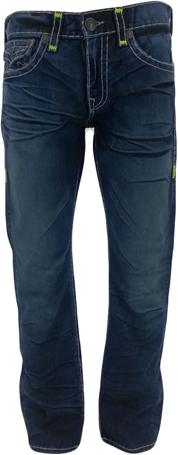 

Джинсы True Religion Ricky Relaxed Fit Straight Leg в цвете Day Shadows