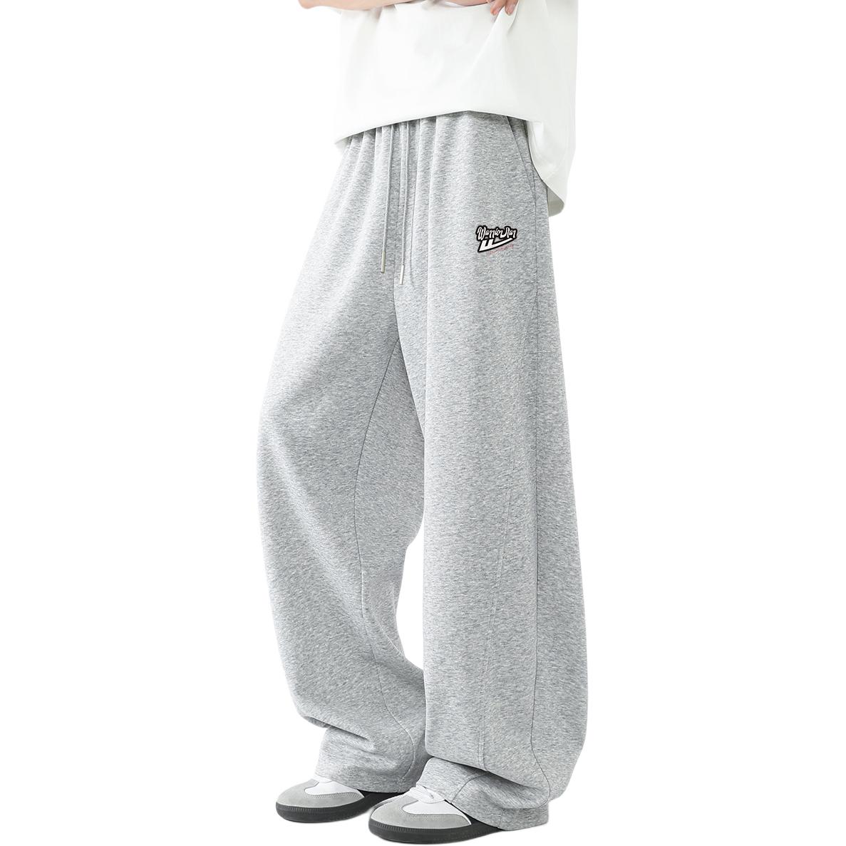 

Повседневные брюки Unisex Moderate Wide Leg WARRIOR, heather серый