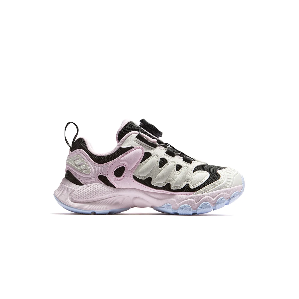 TRUFFLE Кроссовки для бега Mid top из искусственной кожи и текстиля с противоскользящей подошвой для детей FILA, черный/bloom розовый — фото 3
