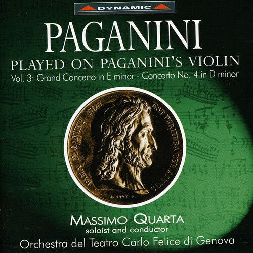 

CD диск Paganini / Quarta: Violin Concertos 3
