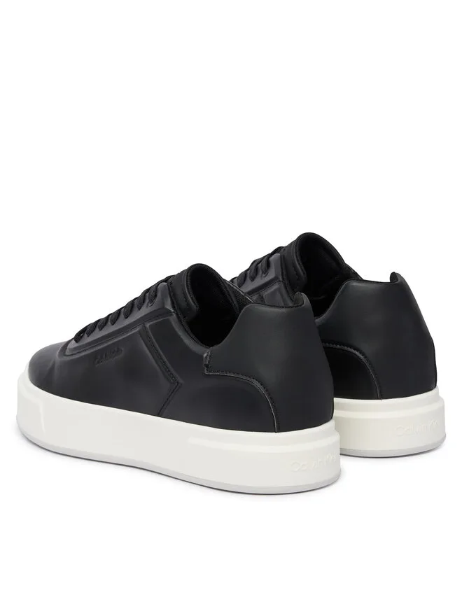 Calvin Klein Кроссовки Basket Cupole Oxf Lup Hf Lth YM0YM01452 черные — фото 3