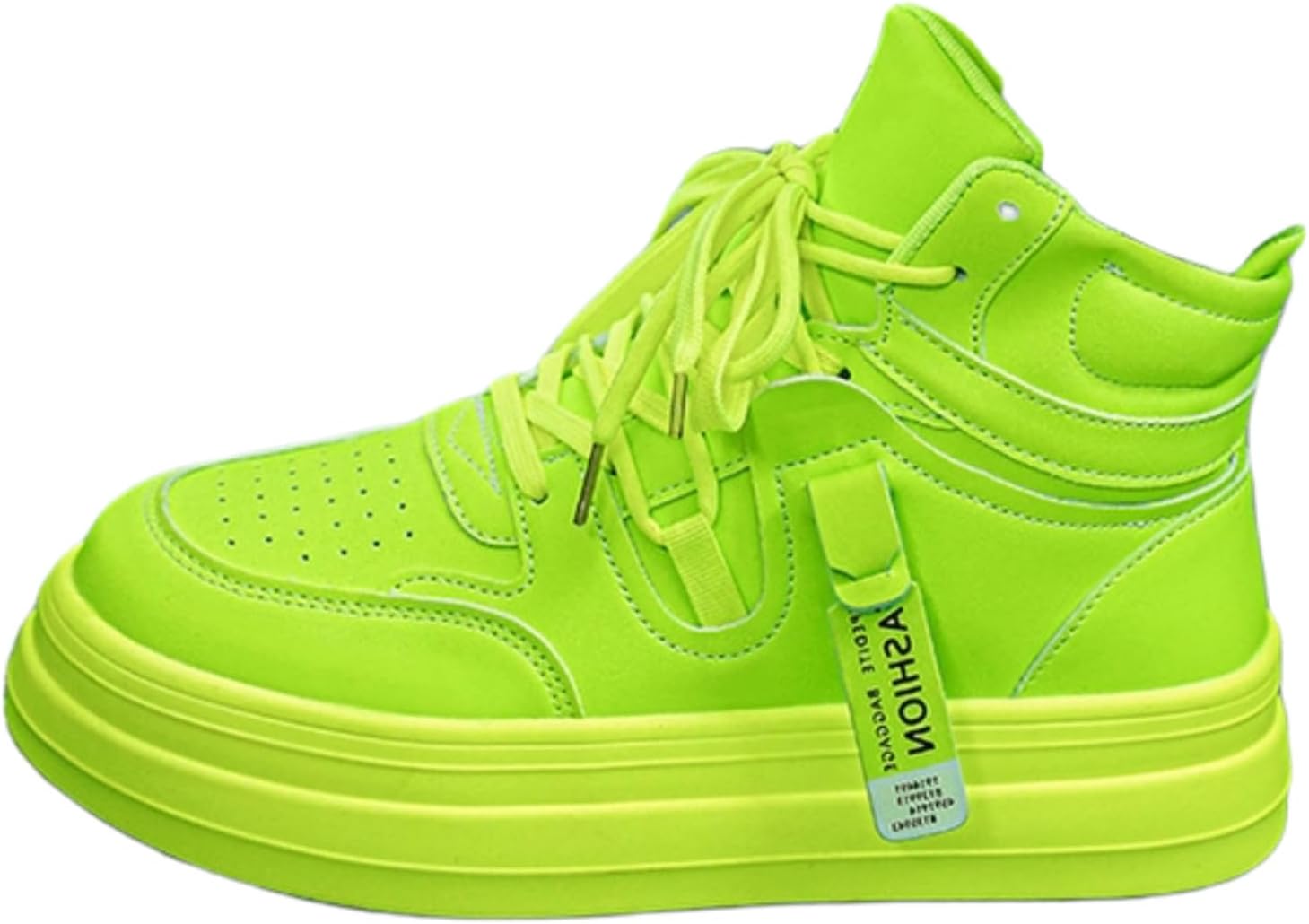 

Кроссовки MACEFIL Men's High Top Boots- модные ботинки на шнуровке, повседневные скейтбордовые туфли, легкий дышащий уличный стиль для комфортной не скользящей ходьбы