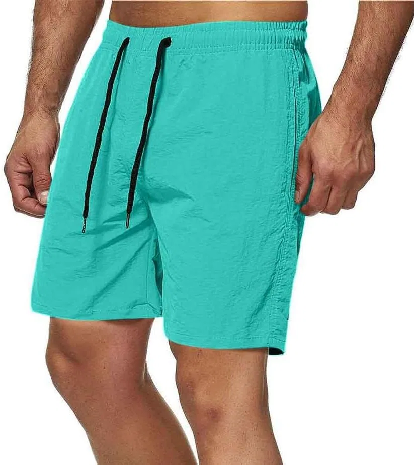 Шорты спортивные мужские, быстросохнущие, на эластичном поясе, Mint Green