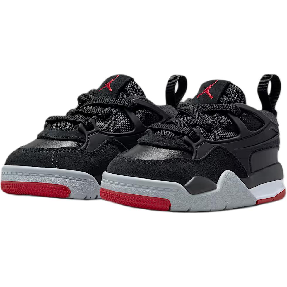 Jordan Air 4 Abrasion Resistant низкие детские ботинки Black — фото 4