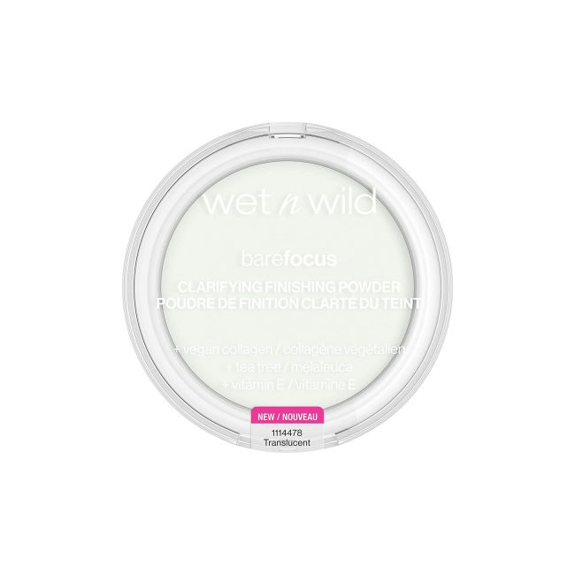

Компактная пудра Bare Focus Clearing Finishing Wet n wild, цвет translucent, 6 гр