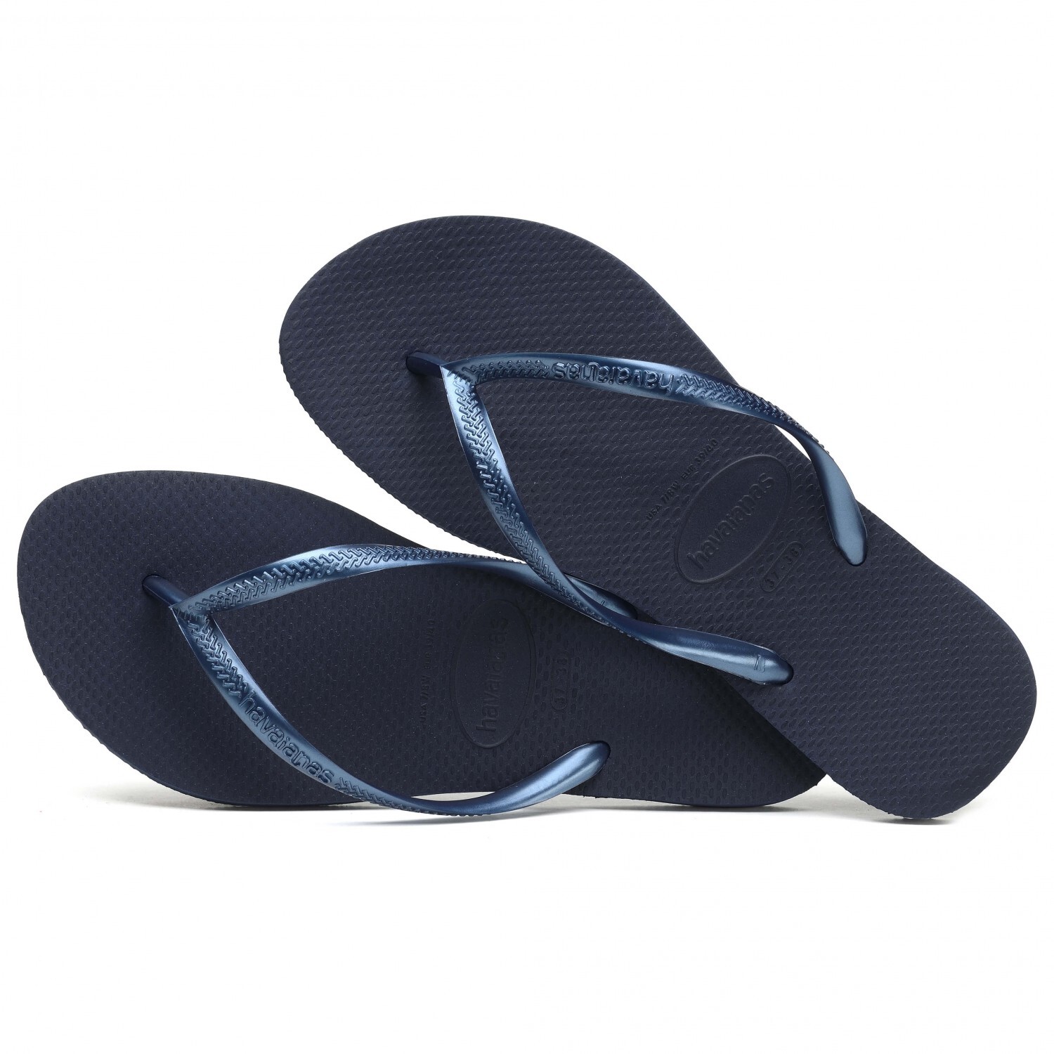 Сандалии Havaianas Women's Slim, цвет Sand Grey/Light Golden — фото 4