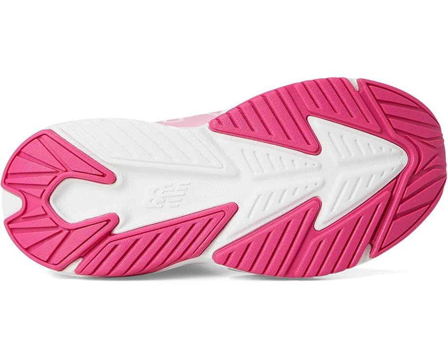 Кроссовки New Balance Kids Rave Run v2 Bungee Lace with Top Strap, цвет Rose Sugar/Carnival Pink/Signal Pink — фото 3