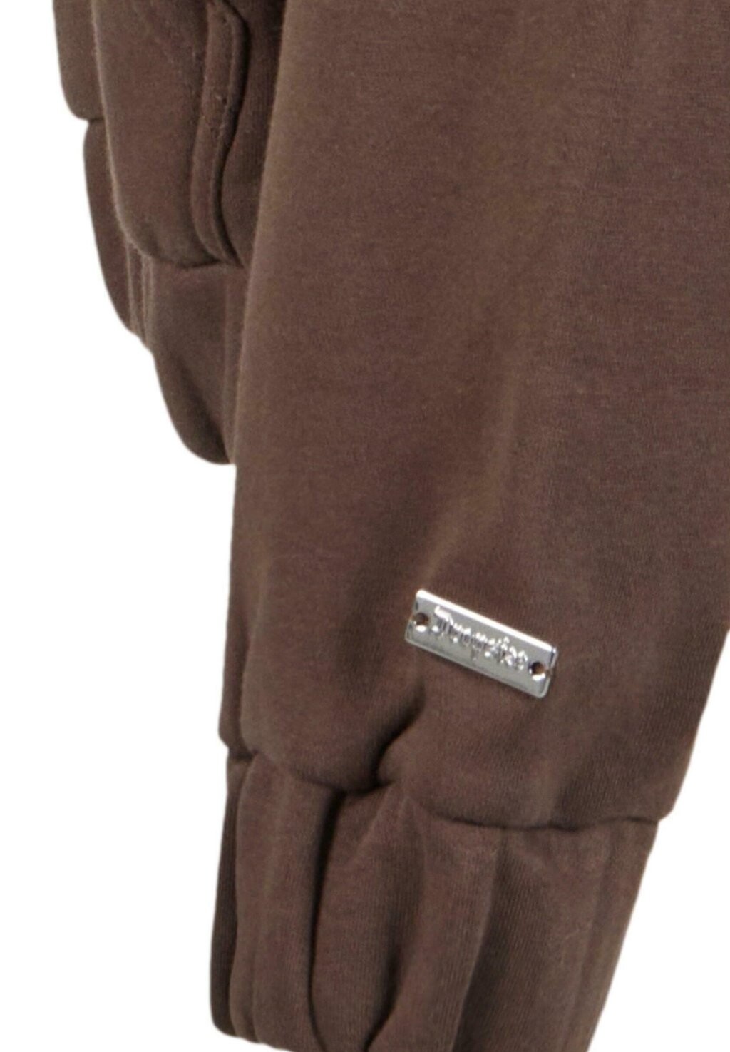 

Толстовка на молнии HEAVY HD PRINT ZIP Dropsize, коричневый
