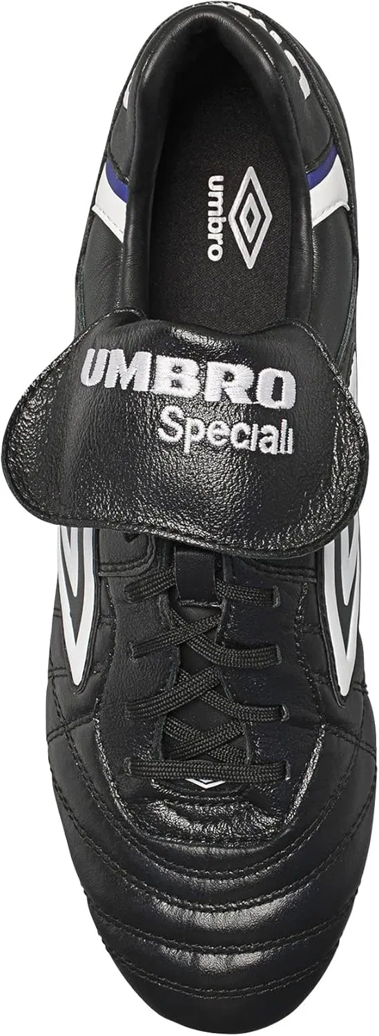Кроссовки UMBRO Herren Speciali 98 Maxim V22 Fg Fußball-Stollen, Schwarz Weiß — фото 4