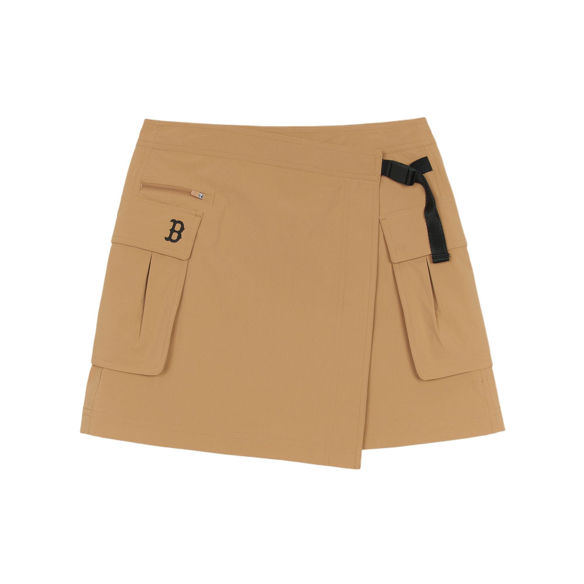 

MLB Gofcore Boston Red Sox повседневные короткие юбки women's light camel