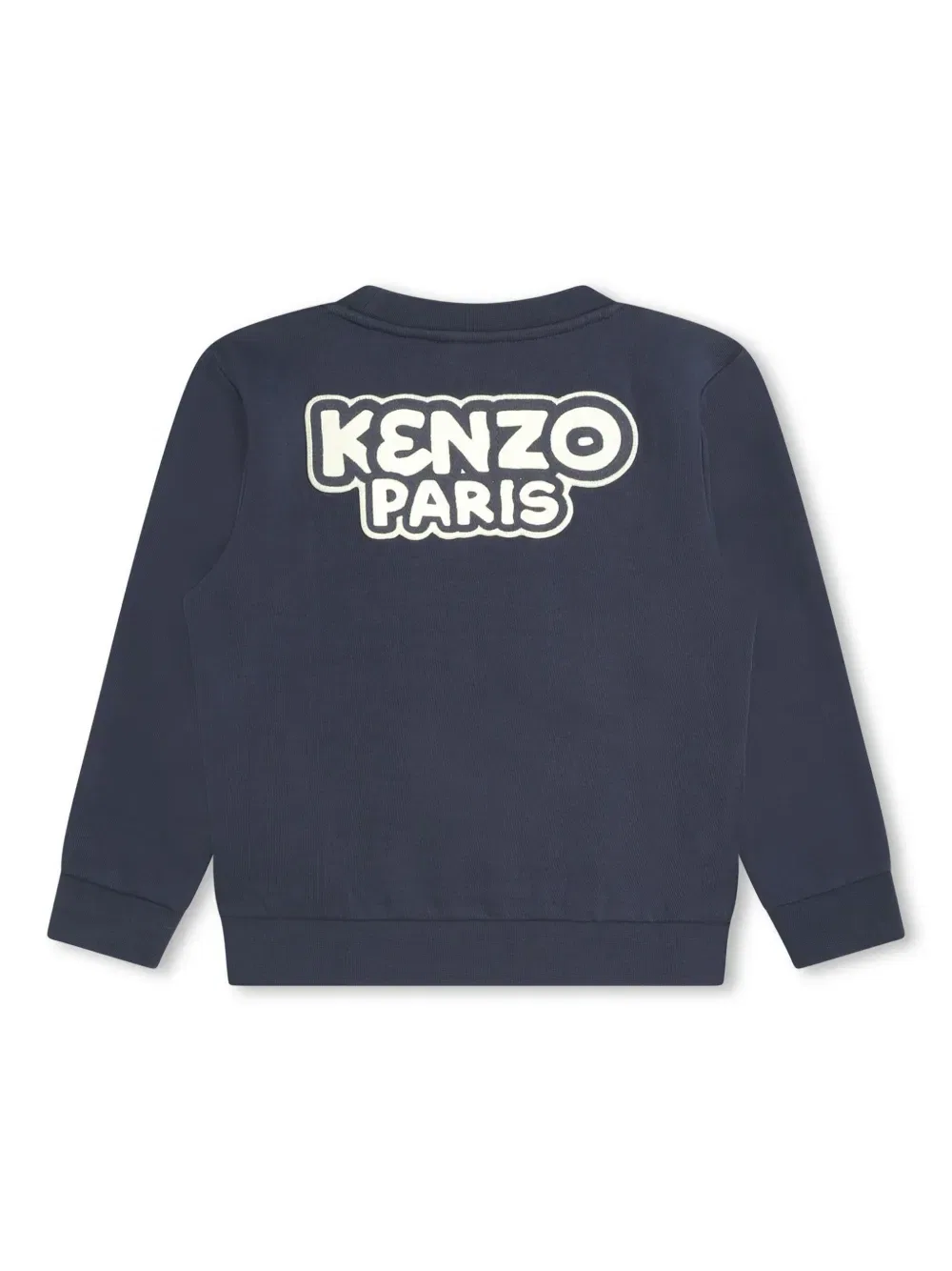 Толстовка из смесовой хлопковой ткани с логотипом Kenzo Kids, красный — фото 2