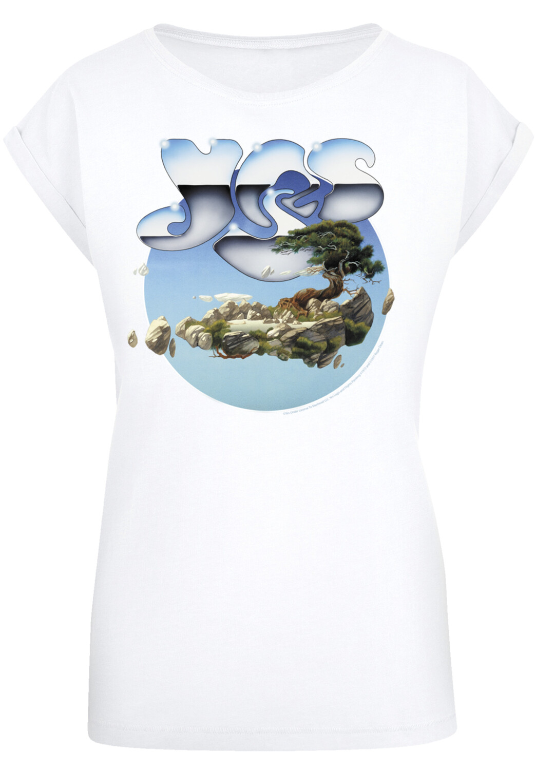 

Футболка F4NT4STIC YES Chrome Island, белый