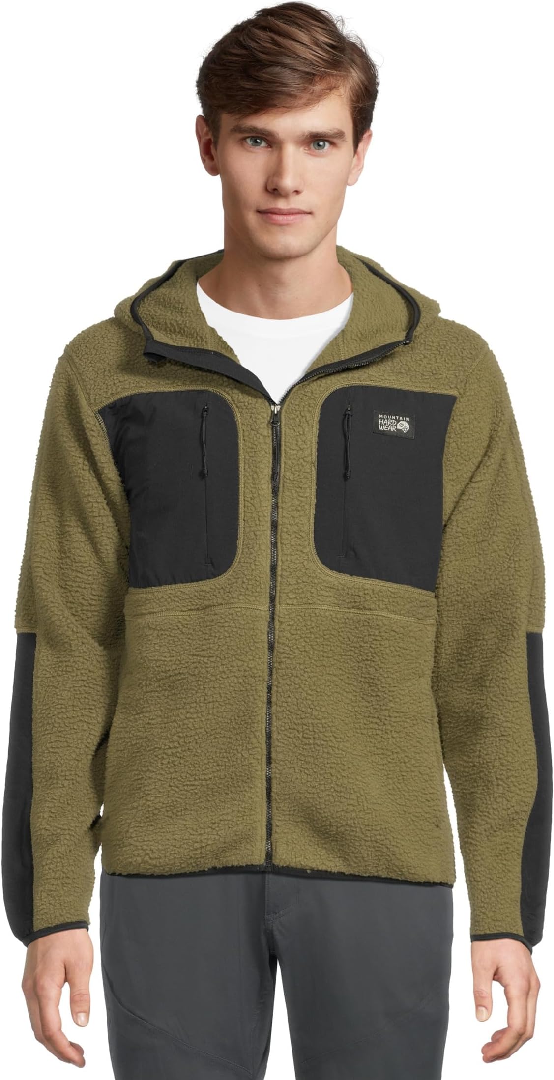 

Мужская флисовая толстовка HiCamp Mountain Hardwear, Combat Green