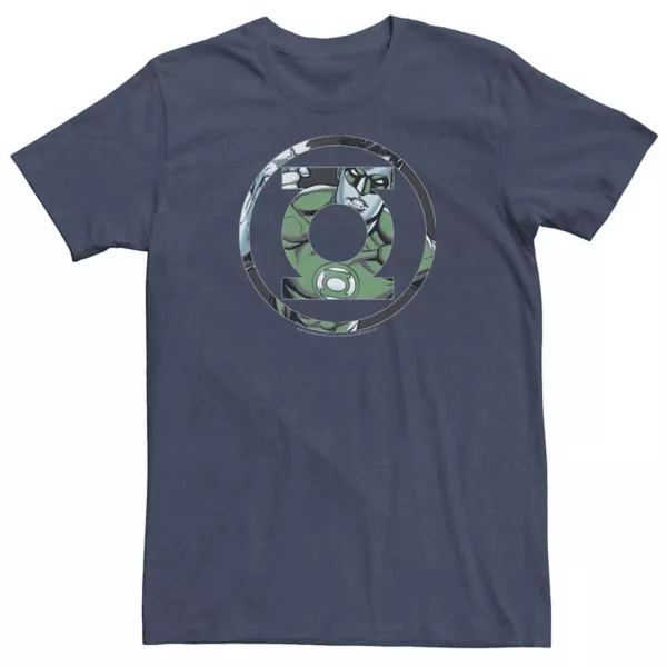 

Футболка Green Lantern с логотипом DC Comics для больших размеров Licensed Character, синий