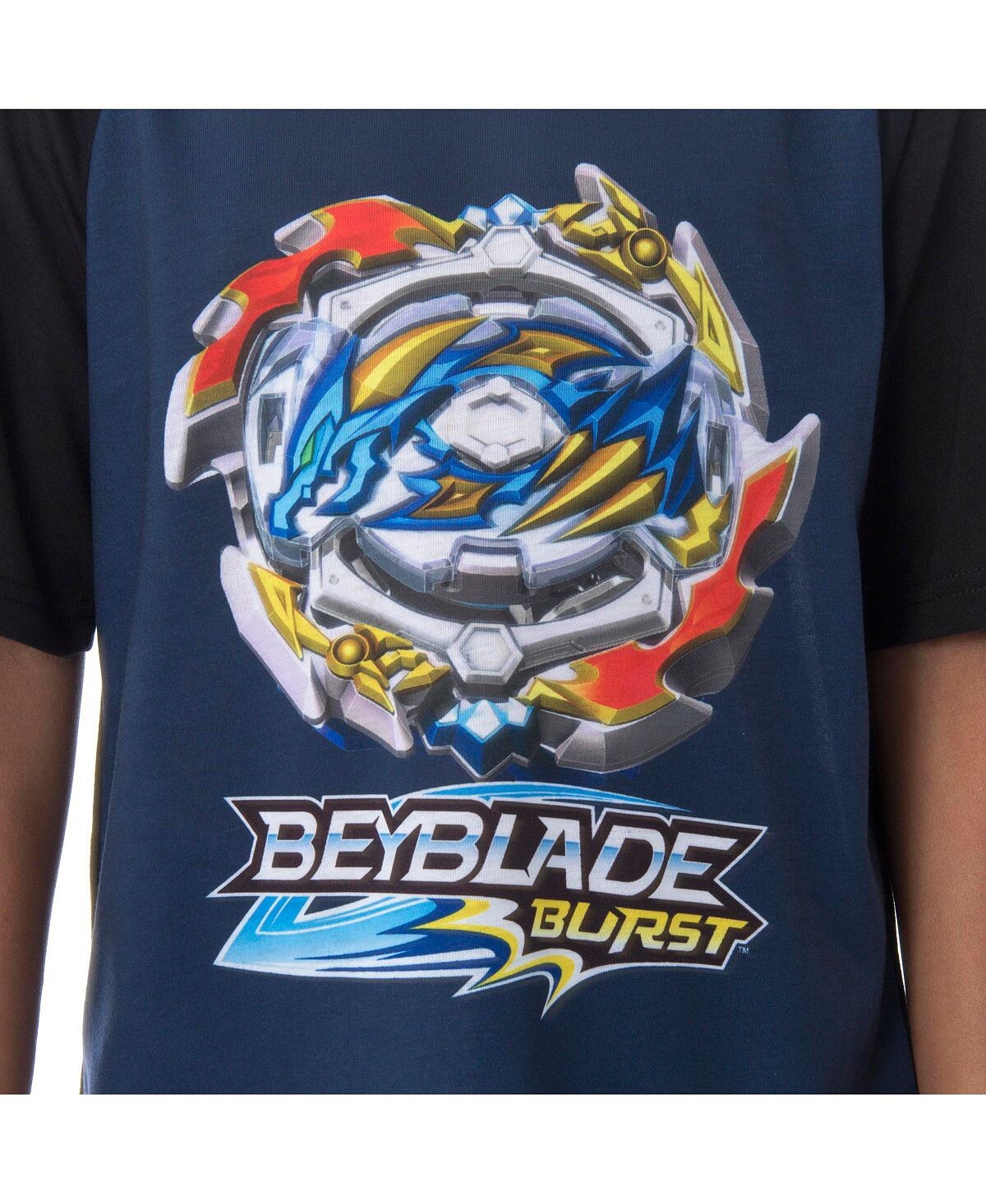 Комплект пижамы Beyblade, 2 предмета, синий — фото 2