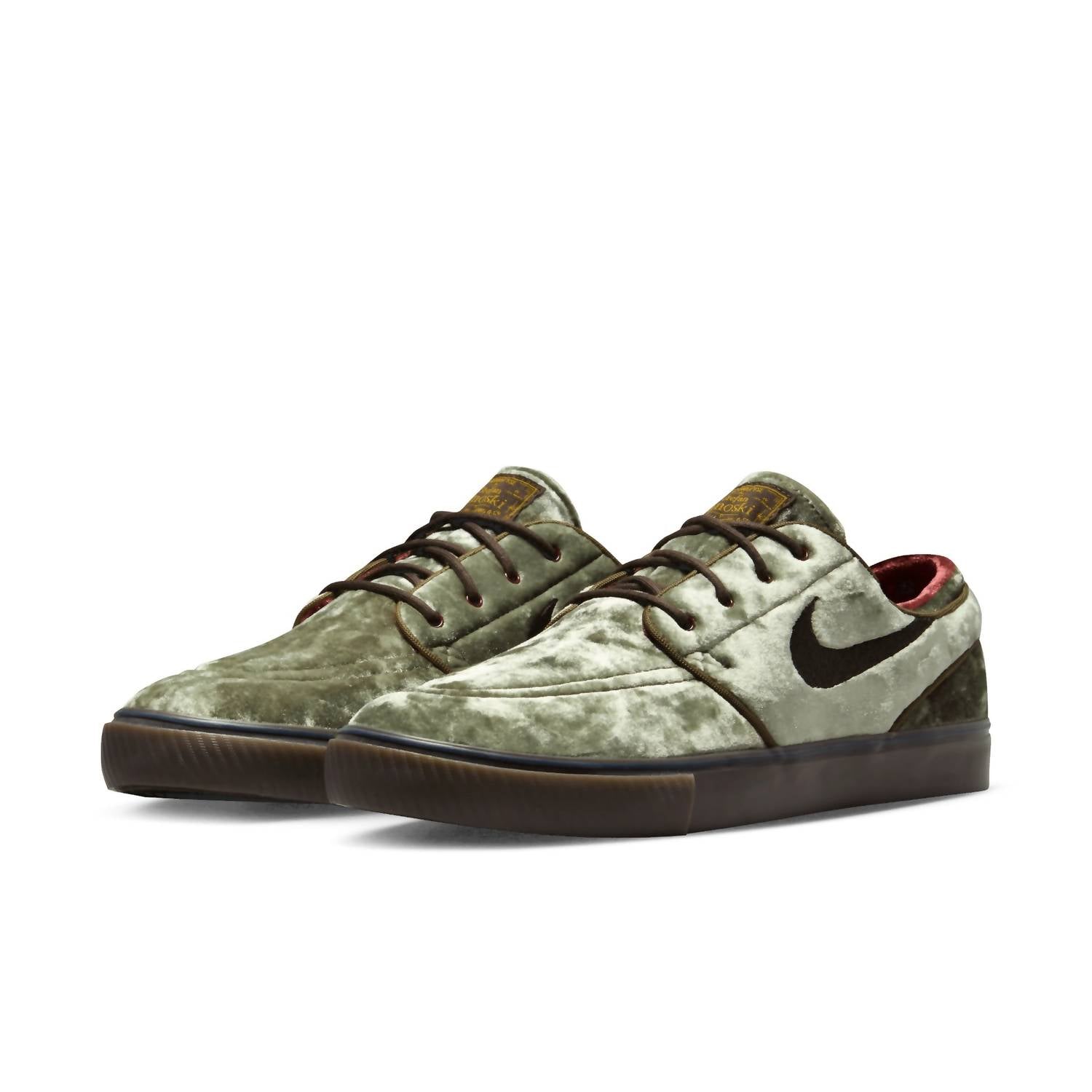 

Мужские кроссовки Sb Zoom Janoski Og+ Se в цвете Medium Olive/Velvet Brown-Baroque Brown Nike