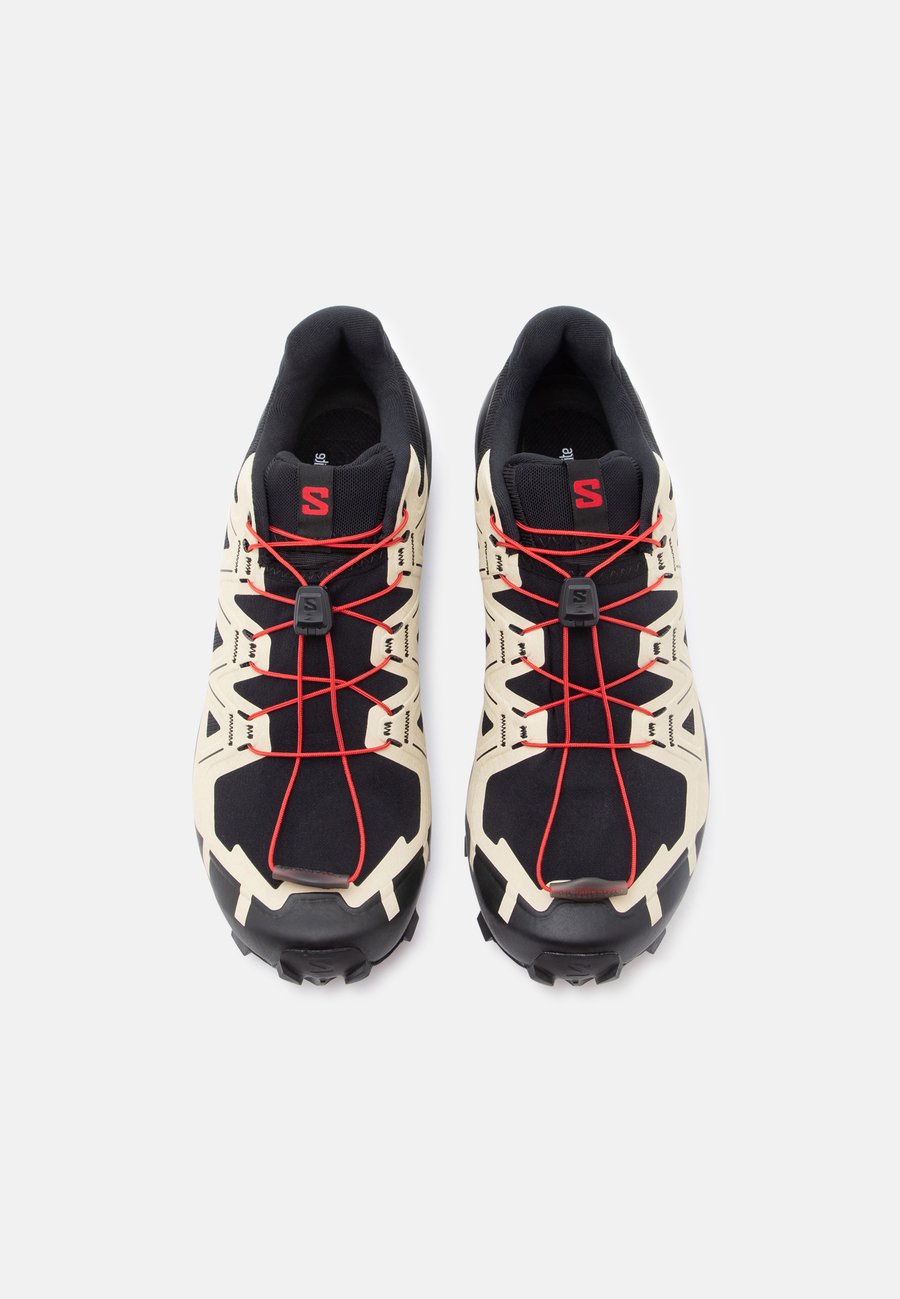 Кроссовки Salomon SPEEDCROSS 6, Green Haze/Black/Bright Red/Khaki — фото 4