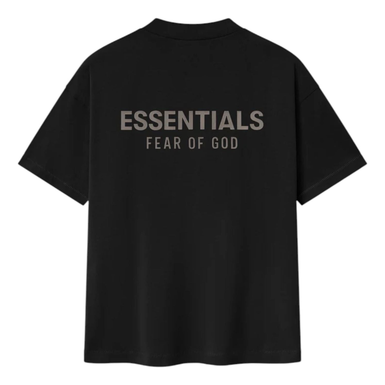 Классическая футболка Fear of God Essentials, цвет «черный уголь» — фото 2