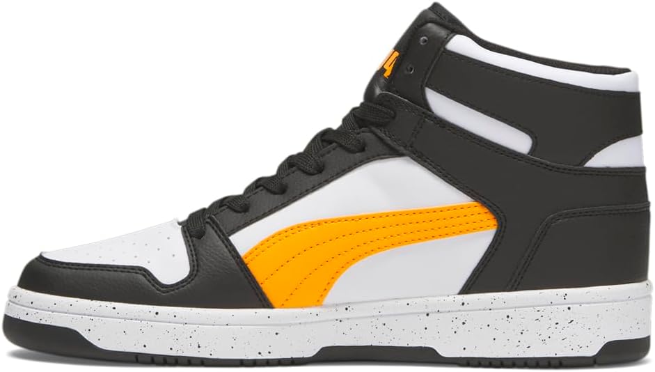 Мужские кроссовки PUMA Rebound Layup SL Speckle High - Черные — фото 3