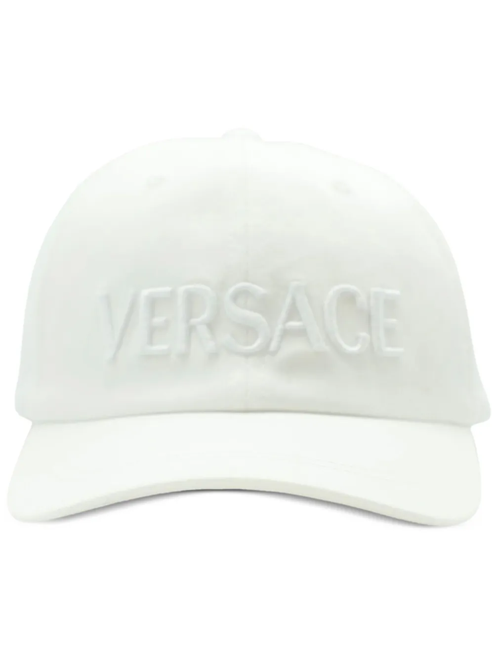

Бейсболка с вышитым логотипом VERSACE, белый