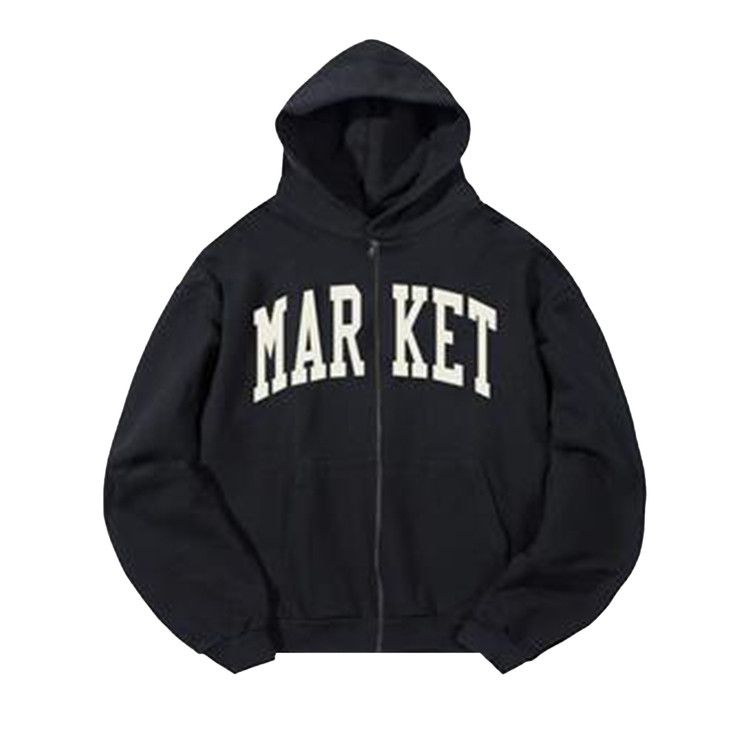 

Худи Market Classic Arc Full Zip Hoodie, Pirate Black