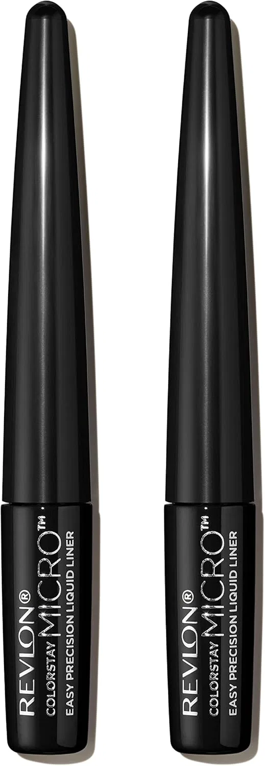 Подводка для глаз Revlon ColorStay Micro Easy Precision, водостойкая, 301 Blackout, 2 шт.