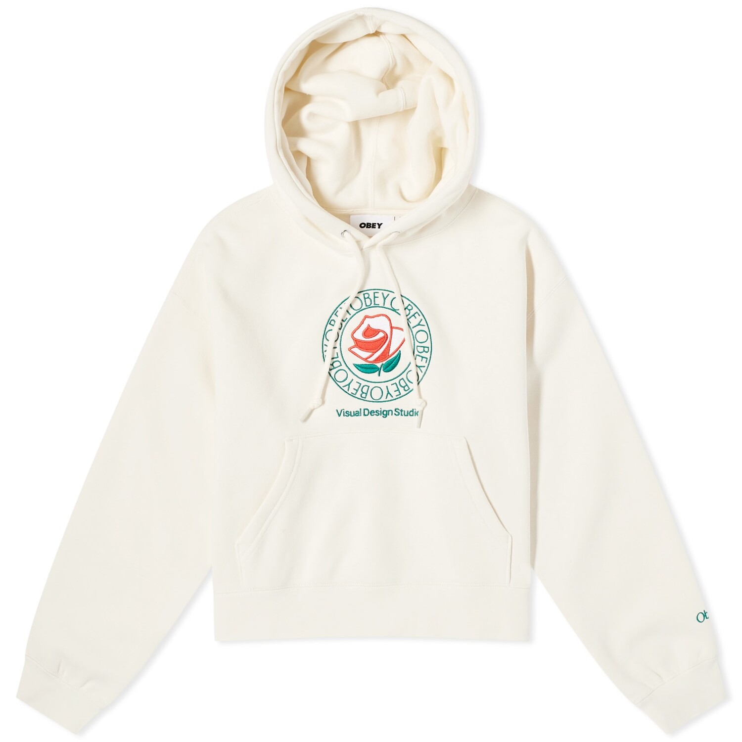 

Худи Obey Rose Hoodie, цвет Unbleached