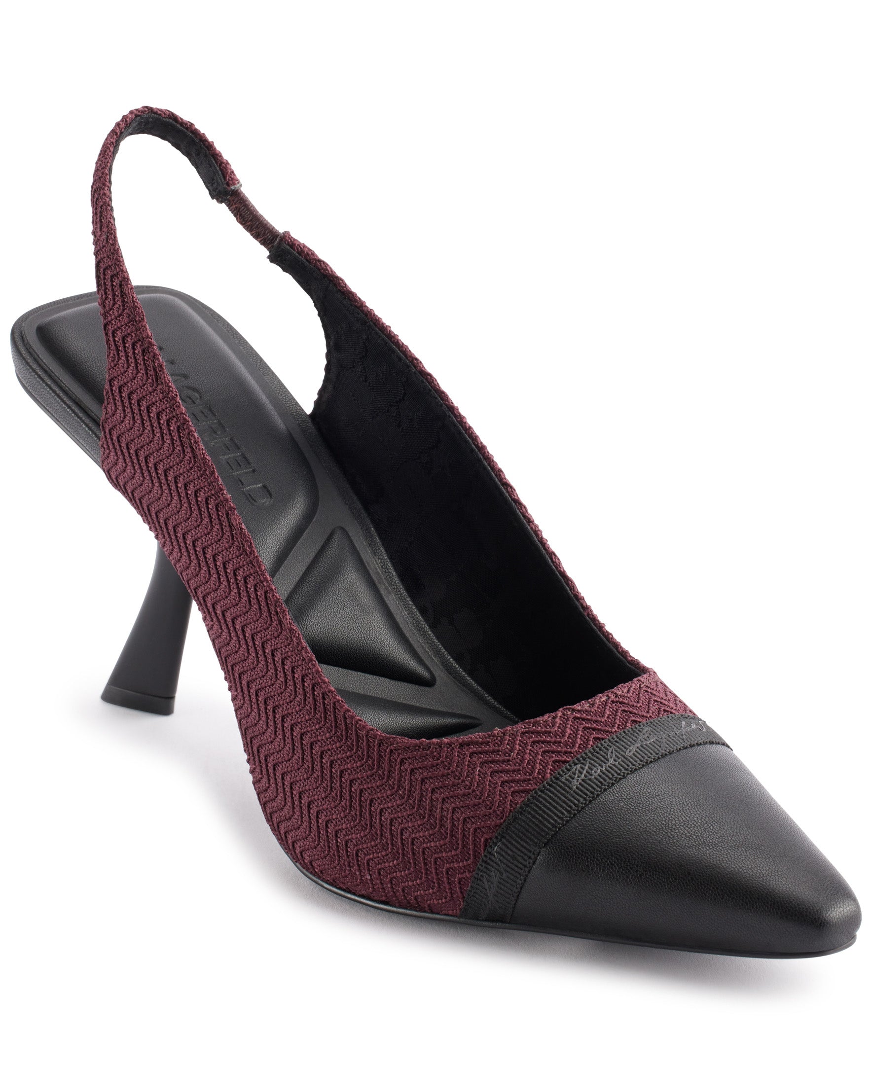 Туфли-лодочки KINSELY Slingback KARL LAGERFELD PARIS, красный