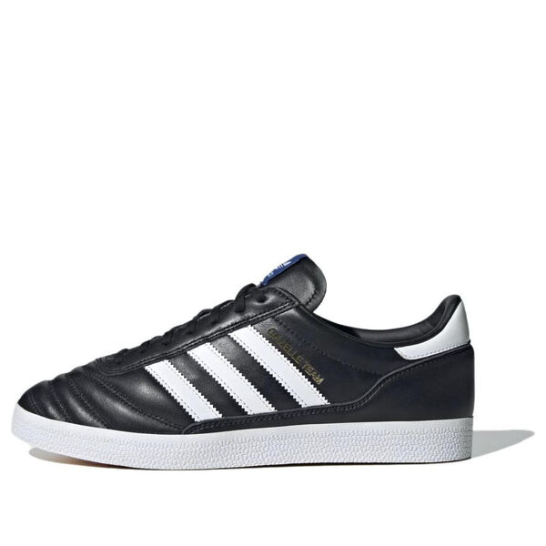 

Кроссовки gazelle team 'black white' Adidas, черный