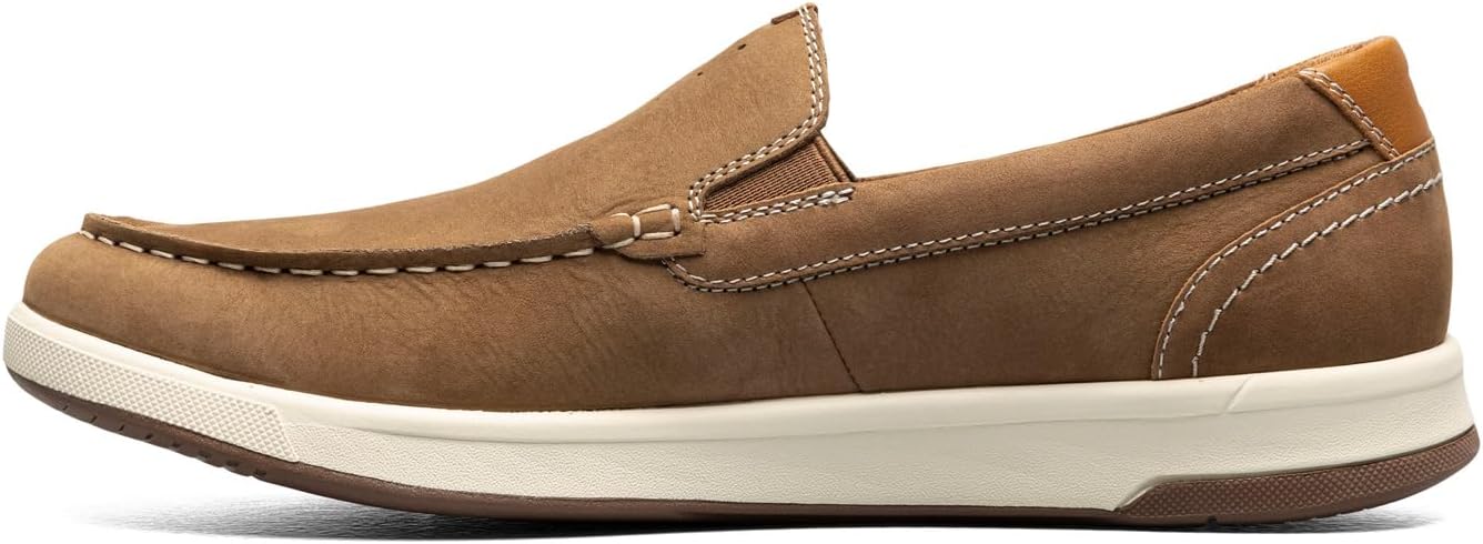 Мужские слипоны Florsheim, с перекрестным швом на носке, Mushroom — фото 4