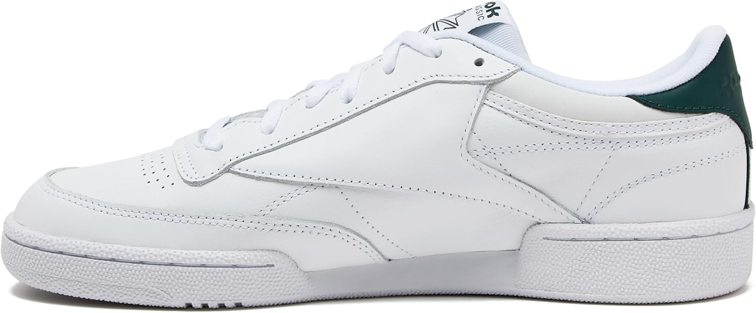 Мужские кроссовки Reebok Club C 85, повседневная спортивная обувь белого цвета для мужчин — фото 3