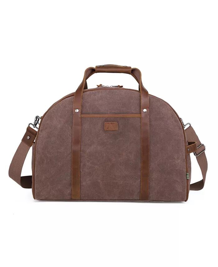 

Дорожная сумка из вощеного холста Stone Creek TSD BRAND, коричневый