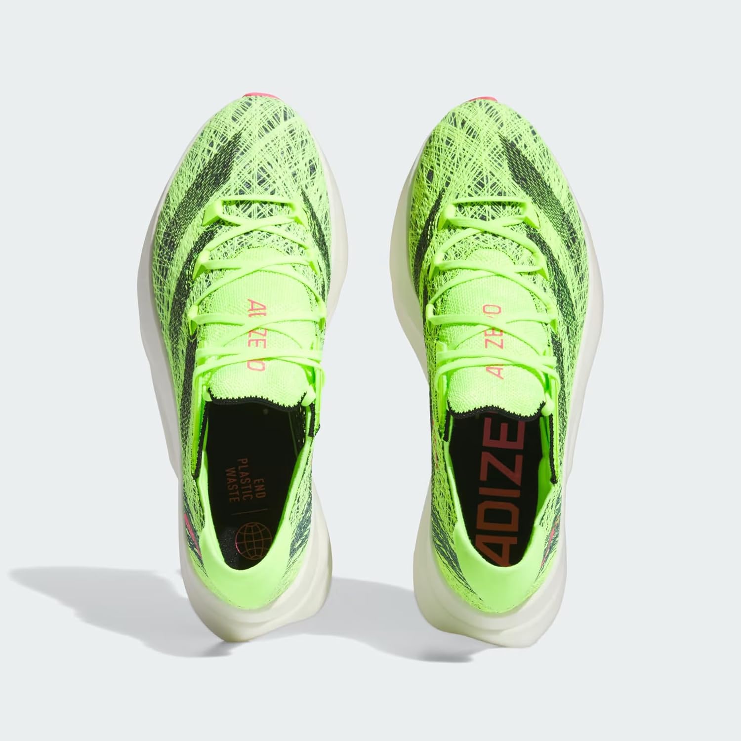 Мужские кроссовки для бега adidas Adizero Prime X 2, зеленый — фото 2