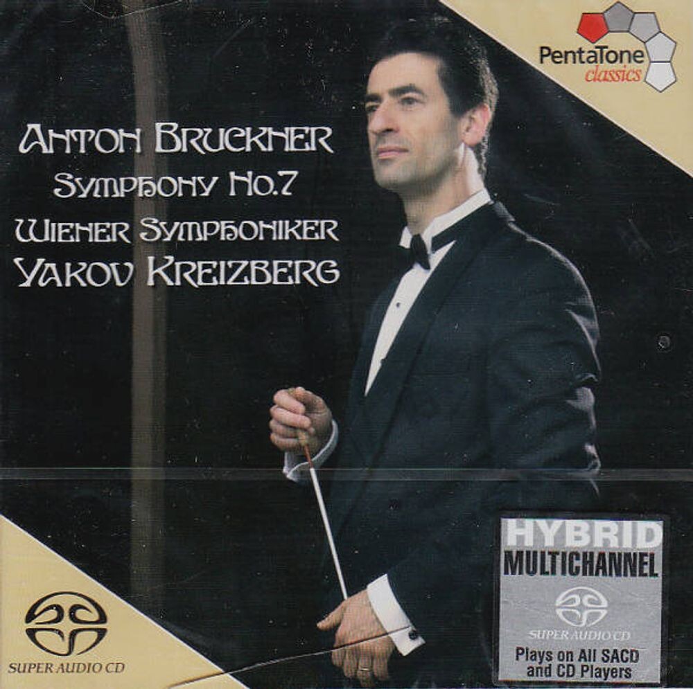 

Диск CD Bruckner: Symphony No. 7 [SACD Hybrid, Import] - Anton Bruckner, Yakov Kreizberg, Vienna Symphony Orchestra