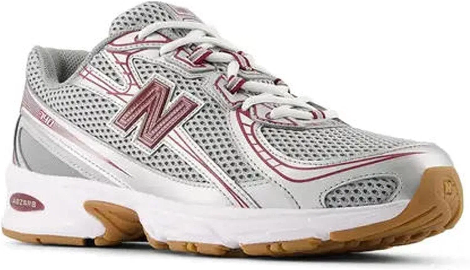 Мужские кроссовки New Balance Fresh Foam X 880v14 Gore-Tex, Monarch Burgundy Slate Grey — фото 4