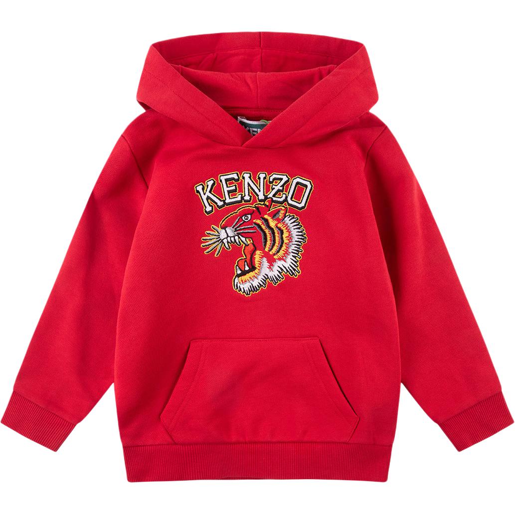 

KENZO Толстовка SS24 Cherry Red Kids
