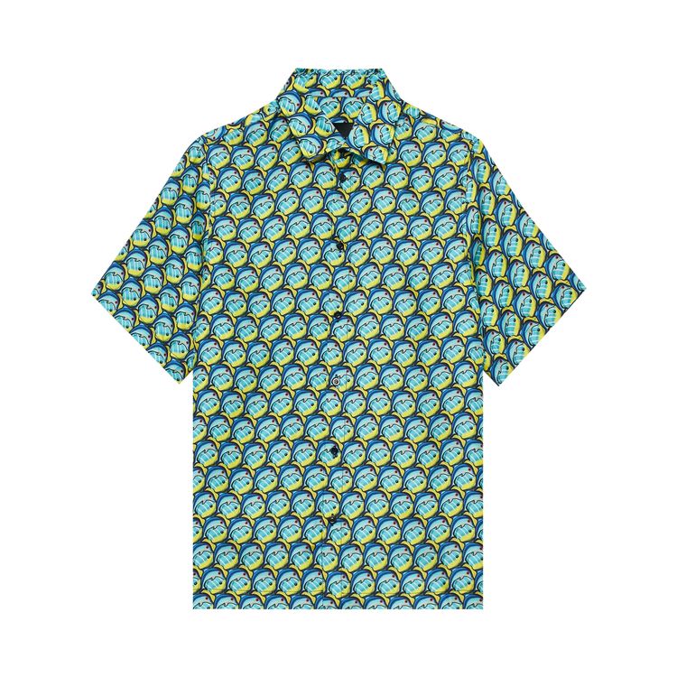 

Рубашка BOTTER Classic Fish Shirt Blue, синий