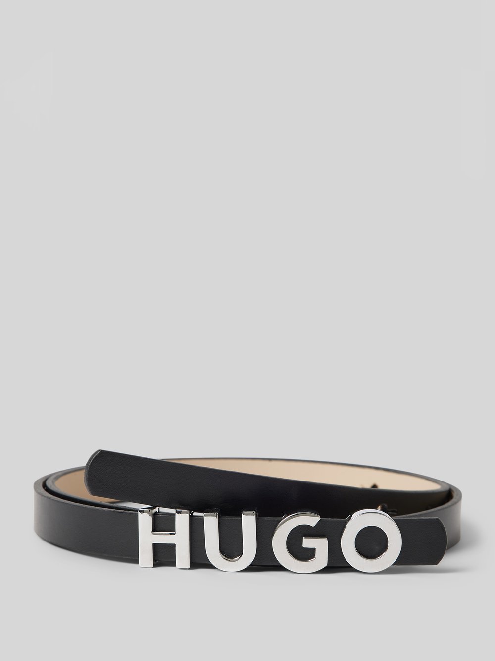 

Ремень с этикеткой модель «Зула» HUGO, черный