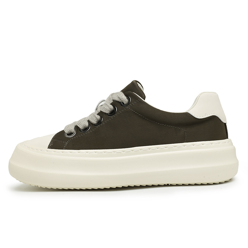 

LEXON Мужские низкие скейтерские кеды цвета хаки, цвет Khaki