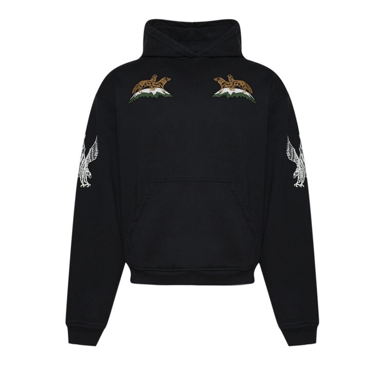 

Худи Rhude Woodland Hills Ski Hoodie, цвет Vintage Black