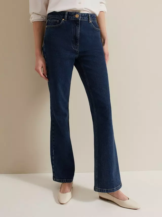 

Джинсы Phase Eight Alexa Bootcut, цвет mid blue