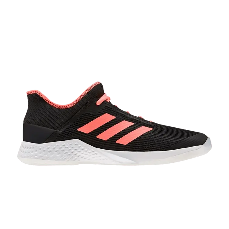

Кроссовки Adizero Club 'Black Signal Coral', черный
