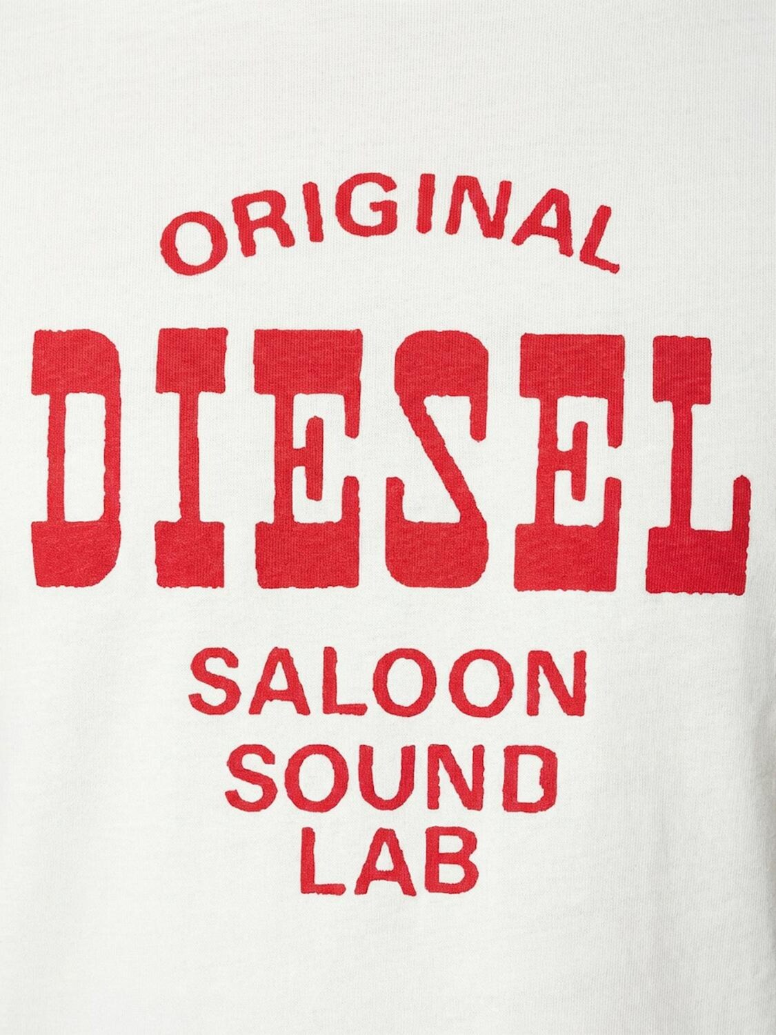 DIESEL Футболка 'T-DIEGOR-E12' в цвете Natural White — фото 3