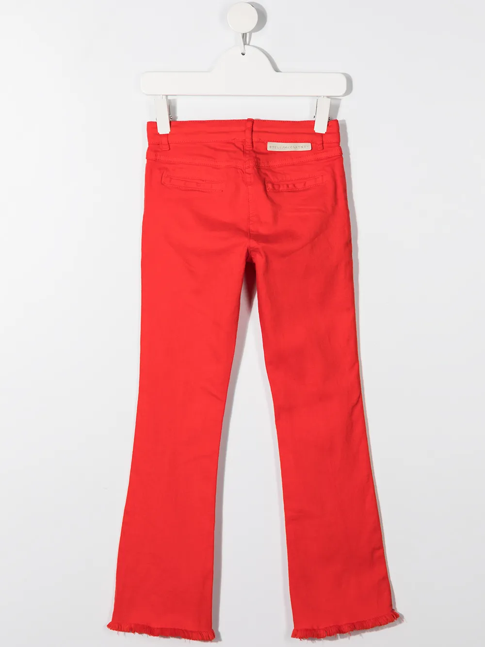 Узкие джинсы Stella McCartney Kids, красный — фото 2