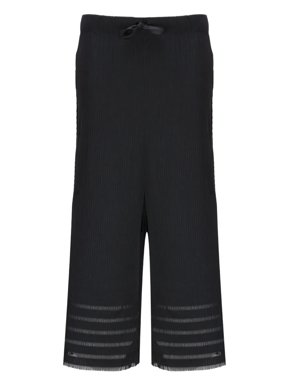 

Плиссированные брюки Pleats Please Issey Miyake, черный