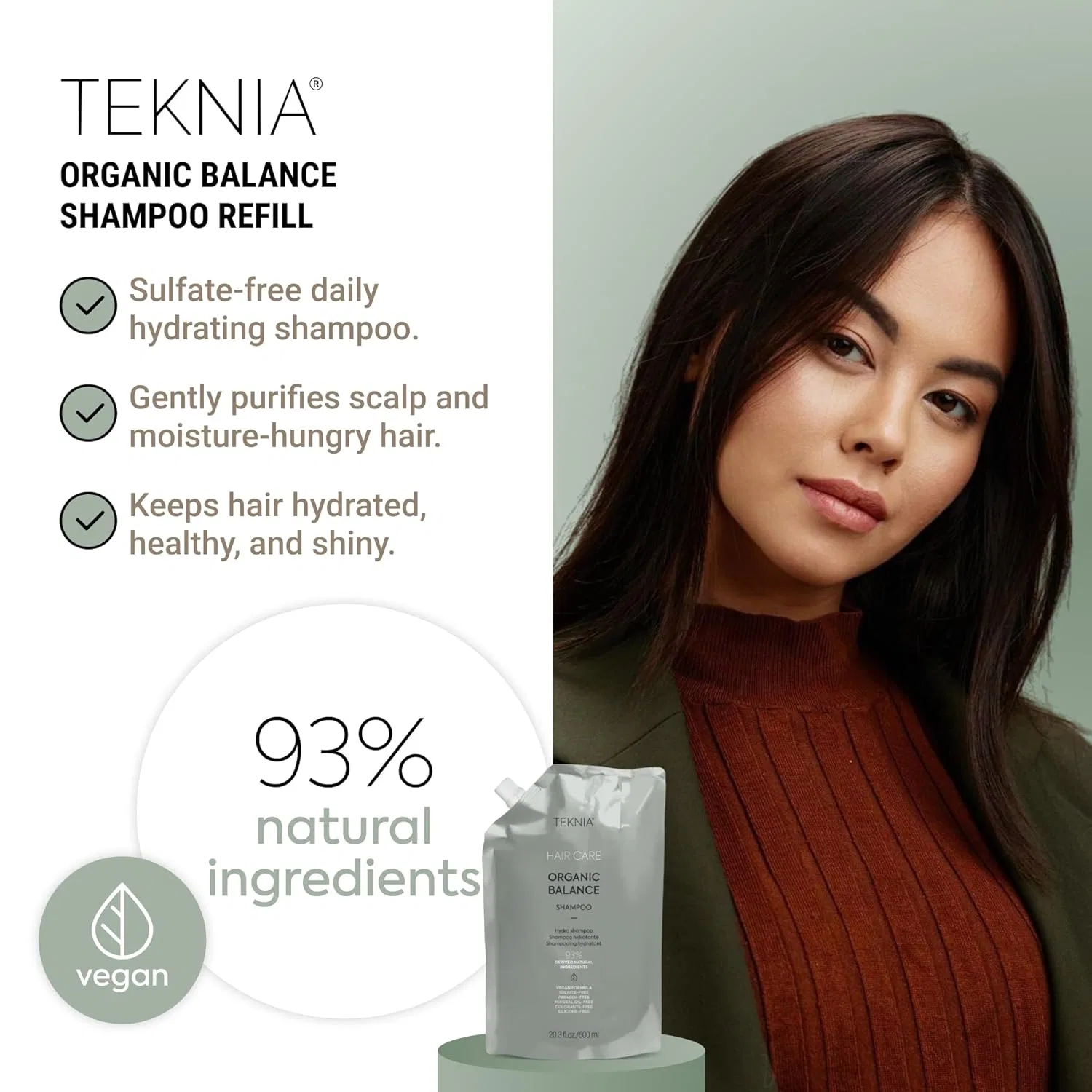 Запасной блок «Teknia Organic Balance» от Lakme, 600 мл Lakmé — фото 2
