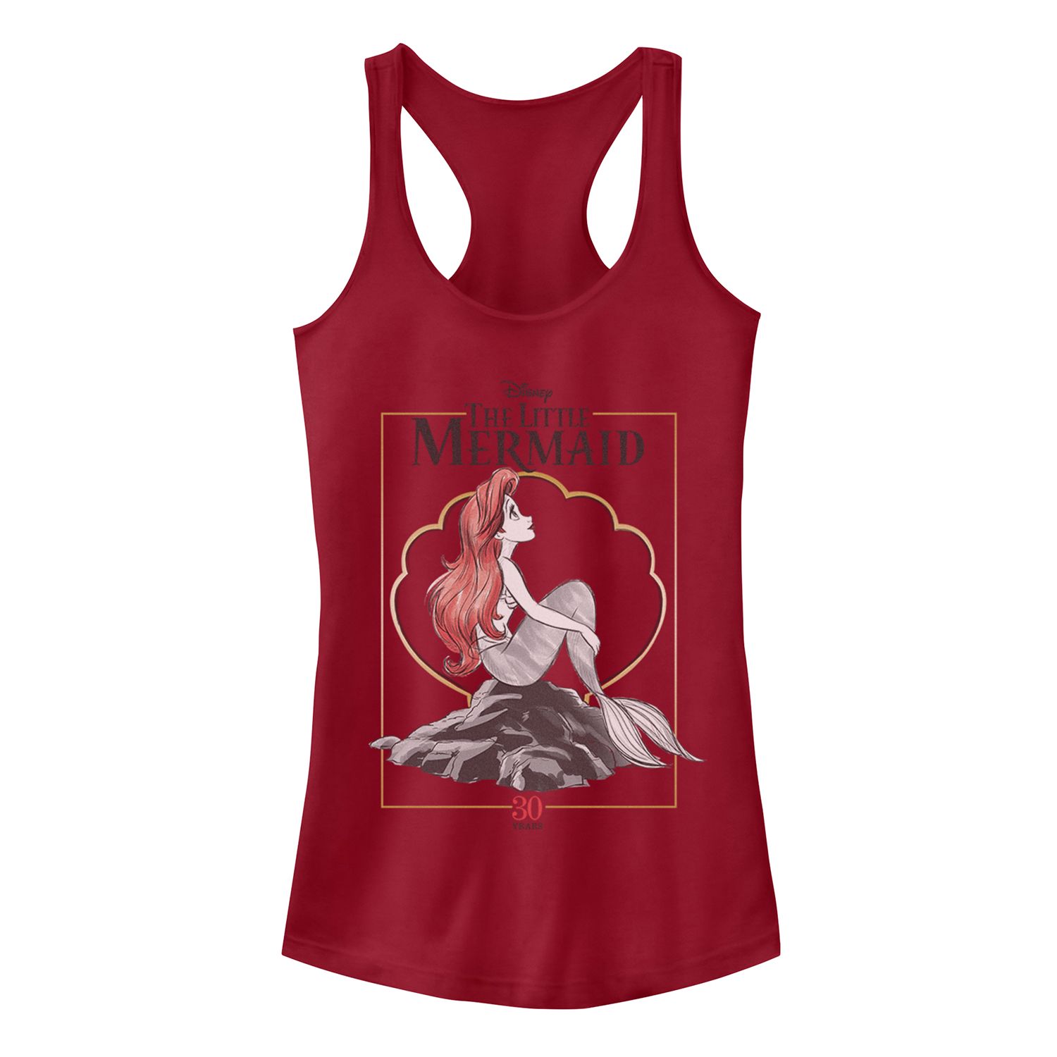 

Юбилейная майка Disney's The Little Mermaid в рамке Anniversary Racerback Licensed Character