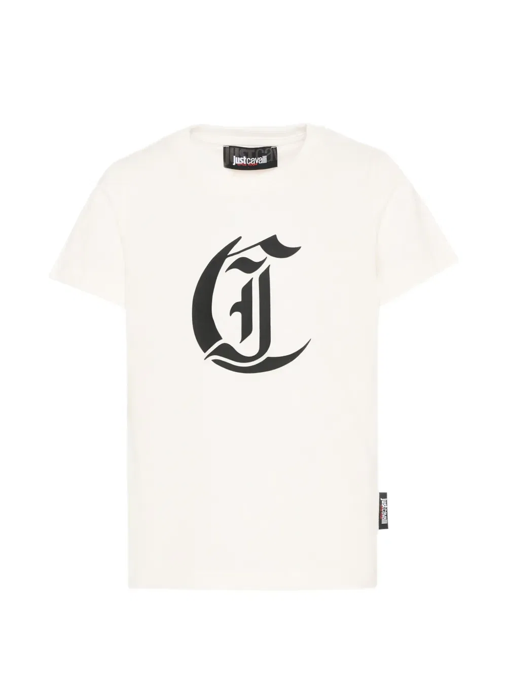 Хлопковая футболка Just Cavalli Kids, нейтральный